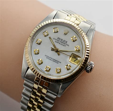 womans gold rolex|18k gold rolex women's watch.